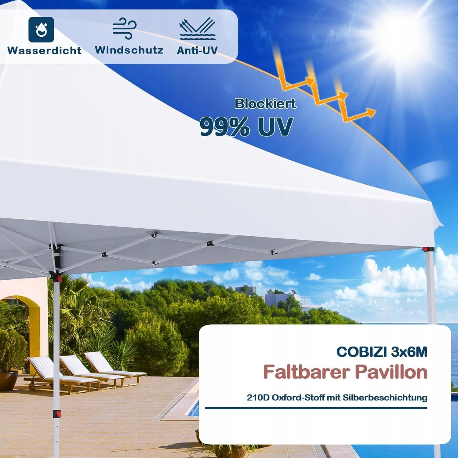 Pavilion 3x6 Automatic Express Tent Manufacturer code 456757