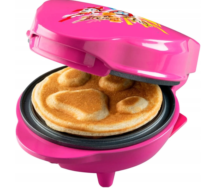 Paw Patrol Waffle Maker Small Pink Dog Print Power rating 550 W