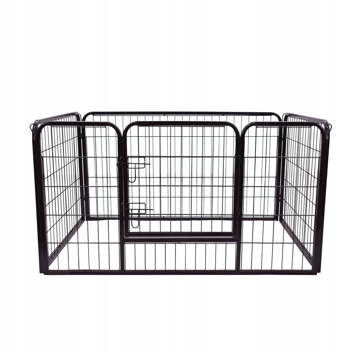 PawHutWybieg for puppies outdoor fence playpen 125x80x70cm, steel