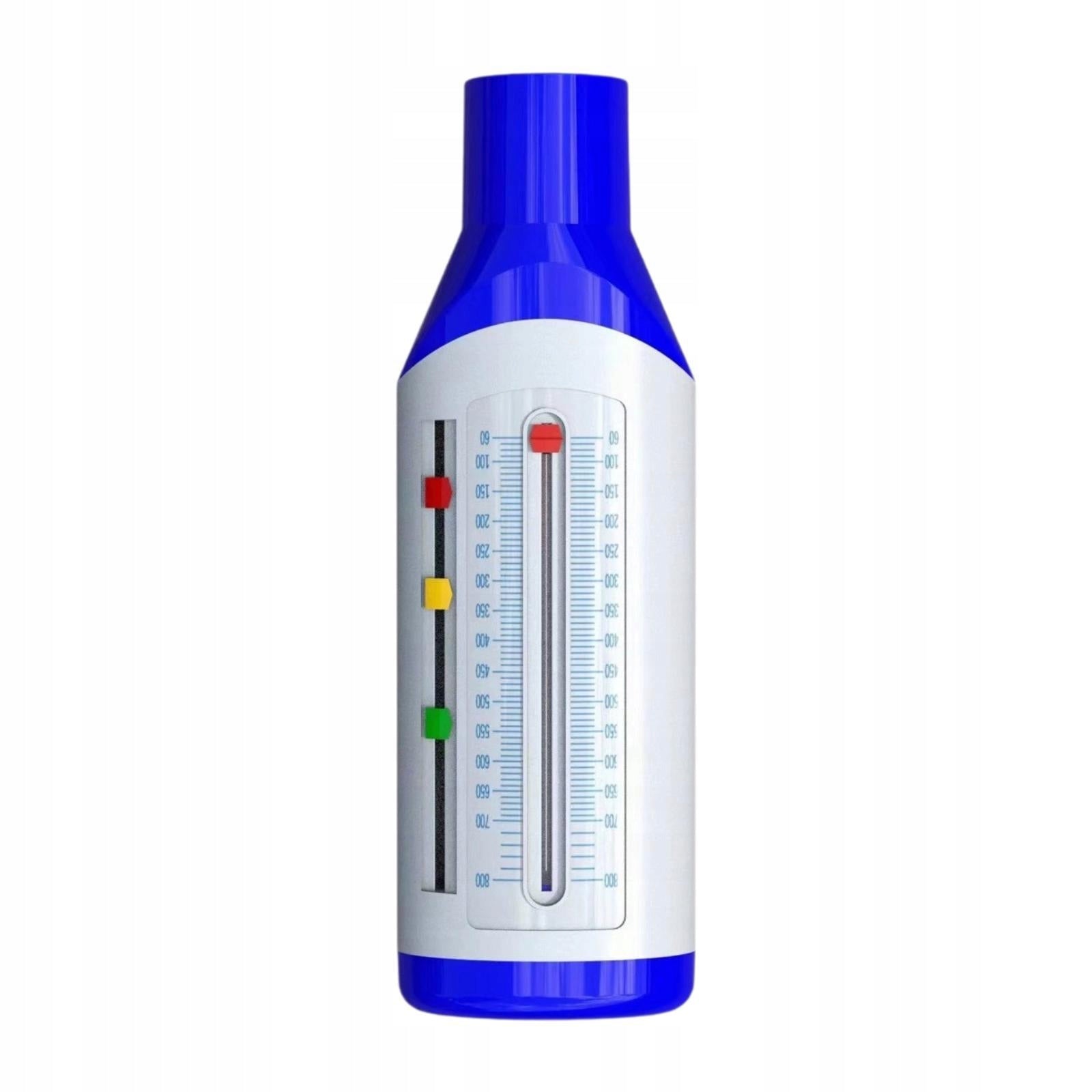 Peak Flow Meter Easy to Use Portable No Charging Flow Blue for Adults