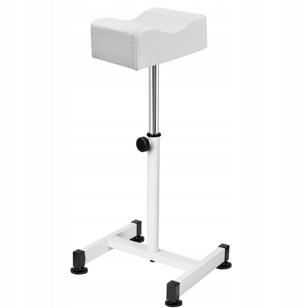 Pedicure Footrest 25x18x10 cm Adjustable Ergonomic Comfortable White