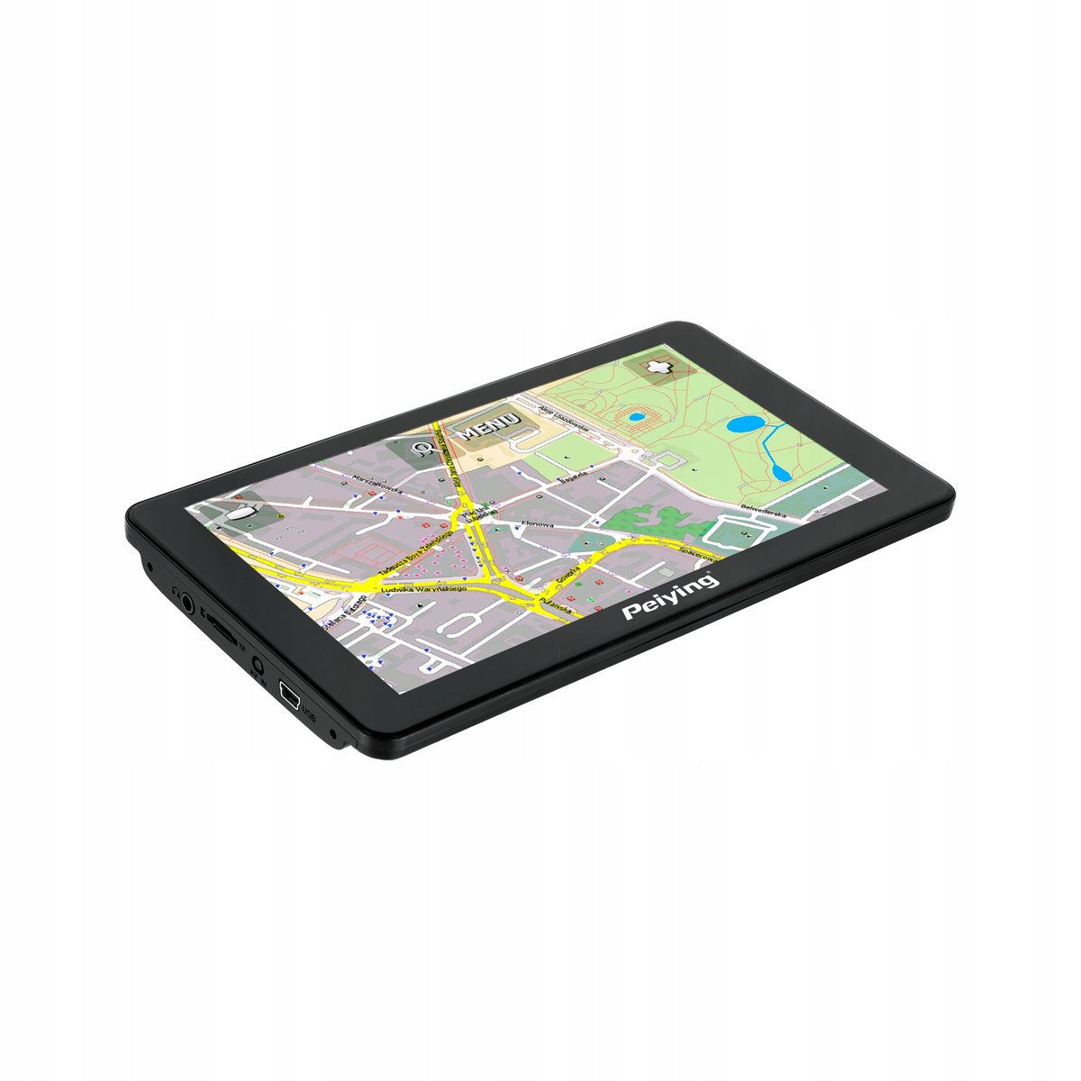 Peiying Basic PY-GPS7014 GPS car navigation with maps of Europe Manufacturer code PY-GPS7014