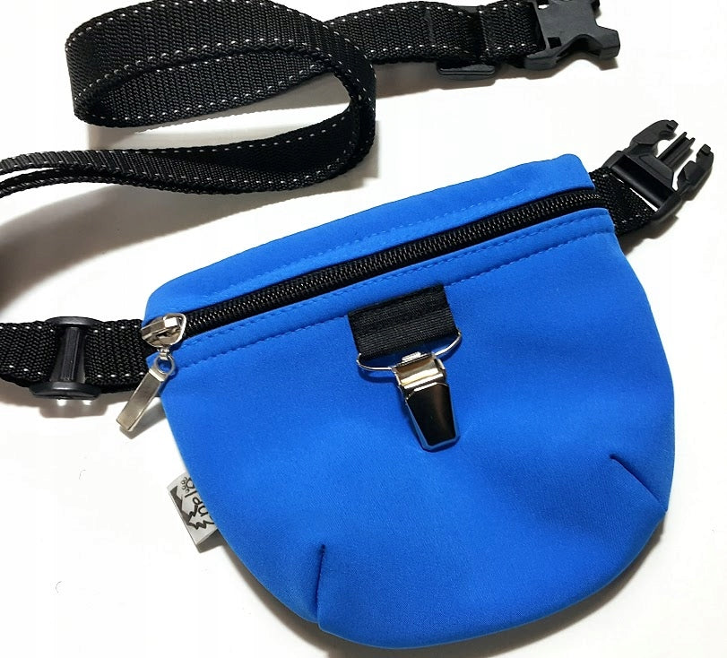 Pelosklep BAG softshell sachet for treats DOG DISPLAY + clip Brand Pelo