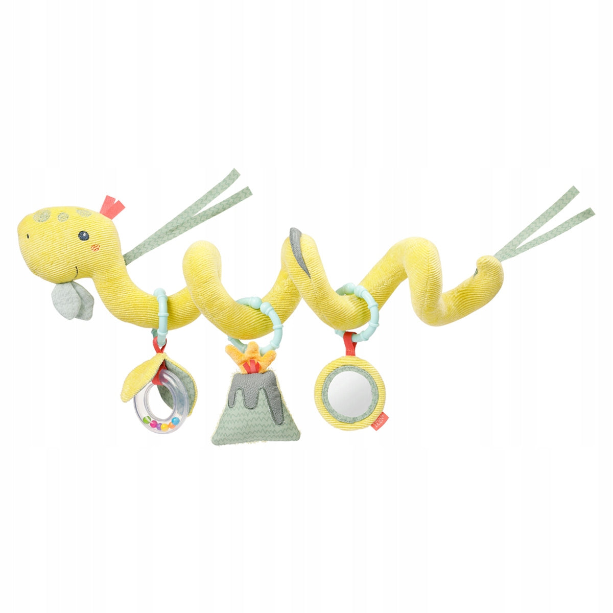 Pendant, Educational Spiral: Merry Dinosaur