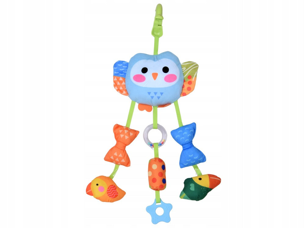 Pendant Owl for Stroller Cots rattle teether bells 5905258545776 Brand Jokomisiada