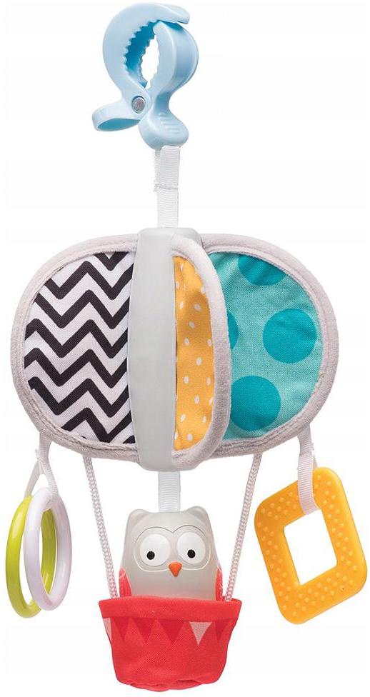 Pendant for stroller car seat bell Owl Obi TAF TOYS gift Packaging status original