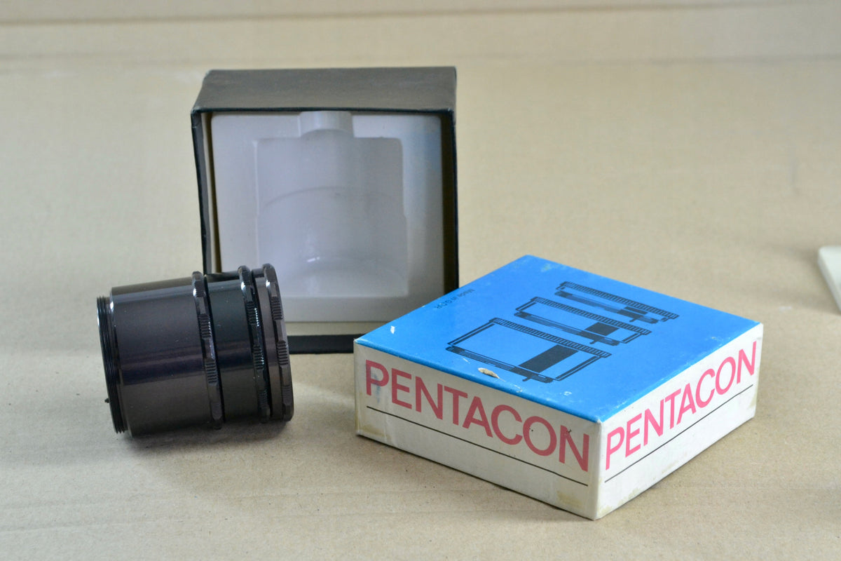 Pentacon – Zestaw pierścieni pośrednich M42 (makrofotografia)
