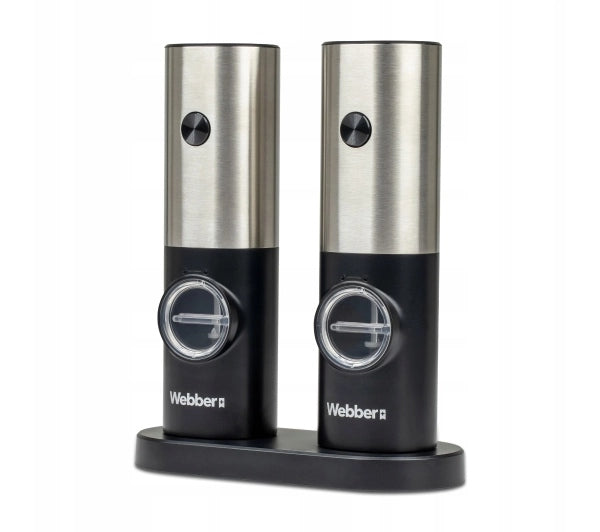 Pepper Salt Spice Grinder Webber MK20Z Battery Brand Webber