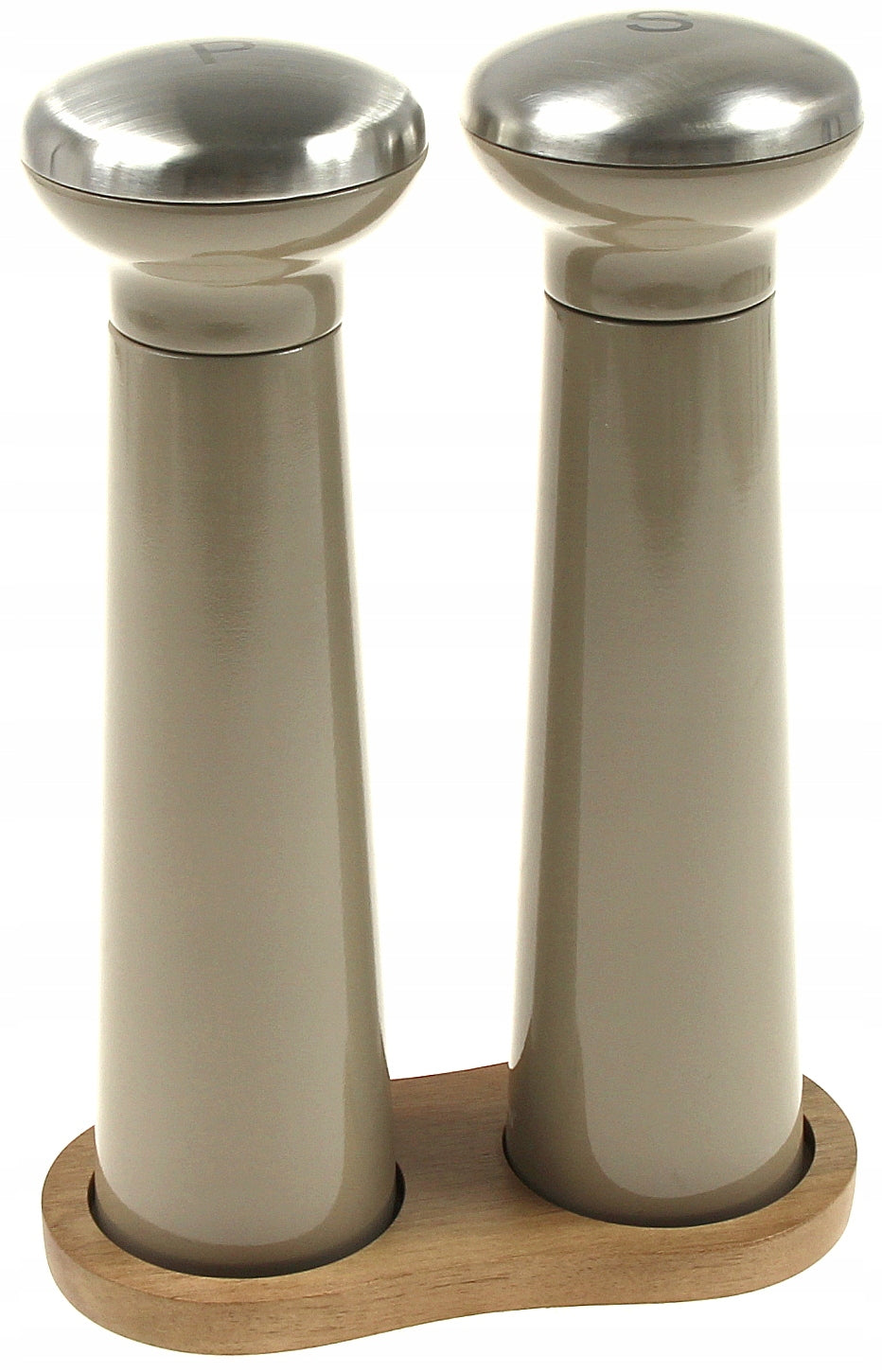 Pepper and salt grinder manual salt shaker set pepper shaker beige