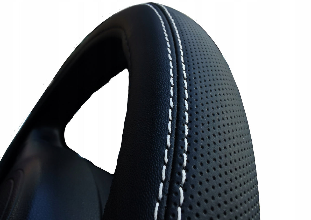 Perforated Leather Steering Wheel Cover Perforated Leather X