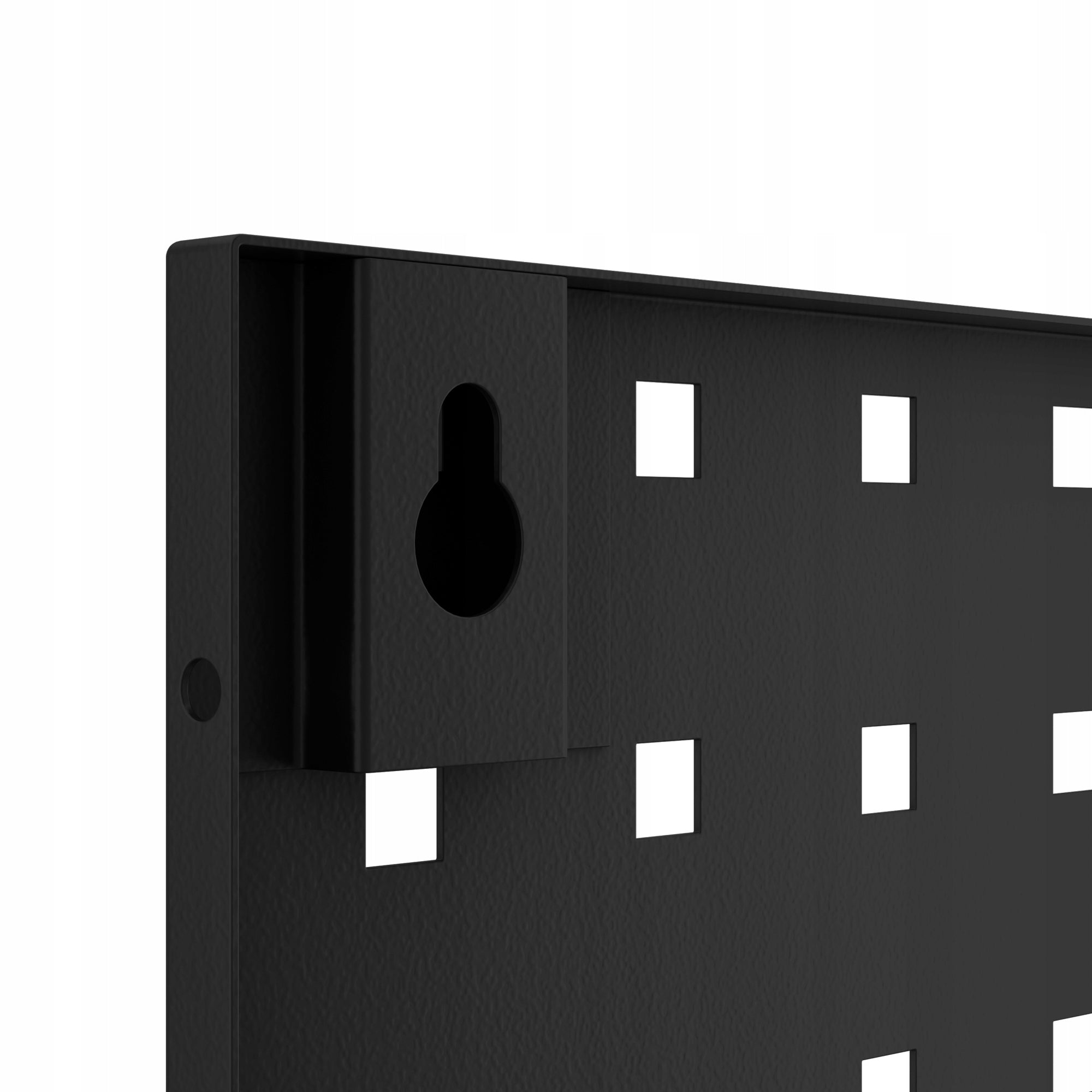 Perforated Tool Board 120x60 cm JAN NOWAK PAULA All Black: Black Color black