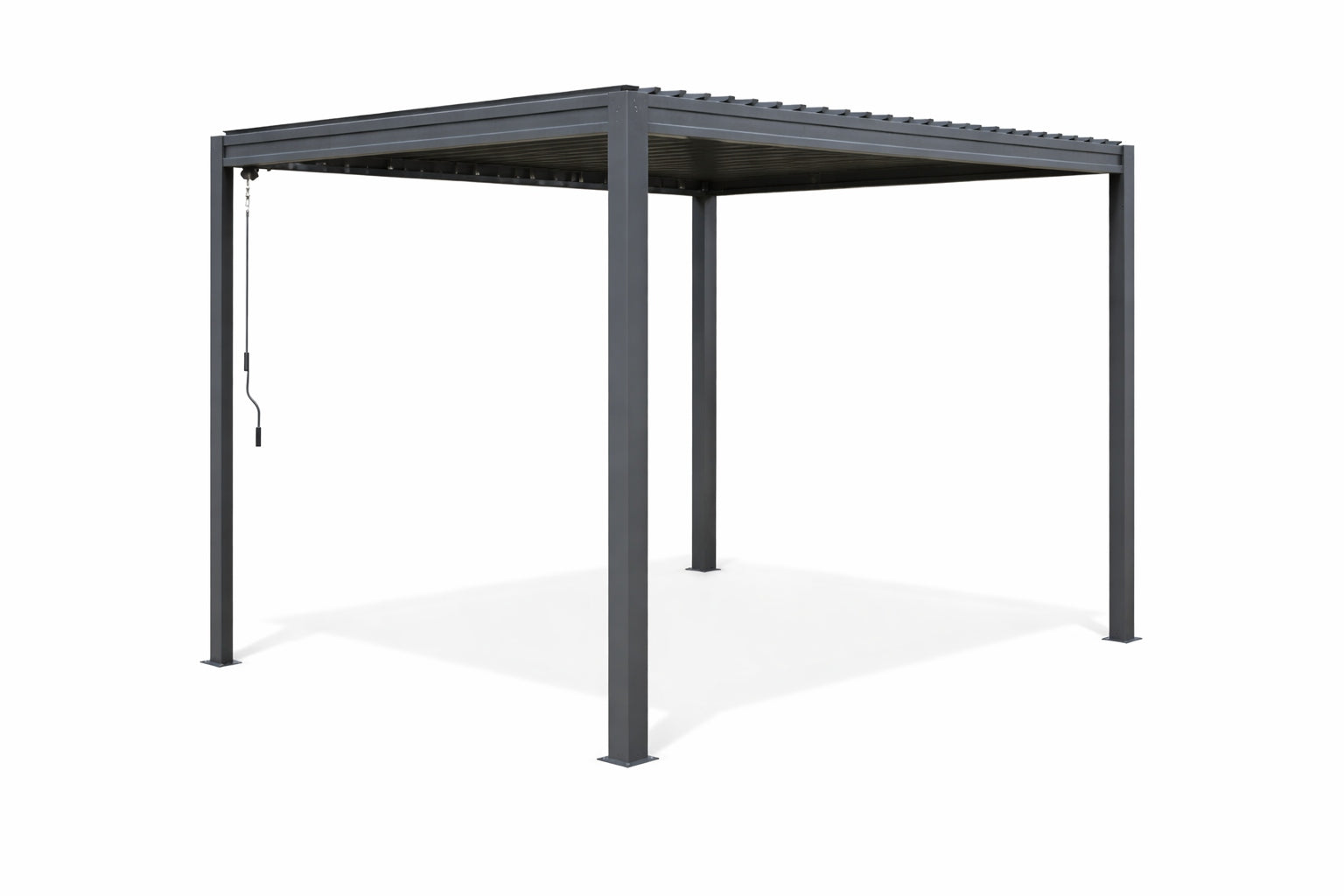 Pergola Gazebo Aluminum Terrace Canopy 3x3 Corciano garden movable roof Manufacturer Corciano