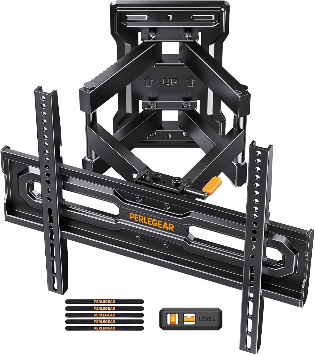 Perlegear PGMF18 TV Wall Mount 23 - 70", Full Motion, VESA 400x400, 50 kg