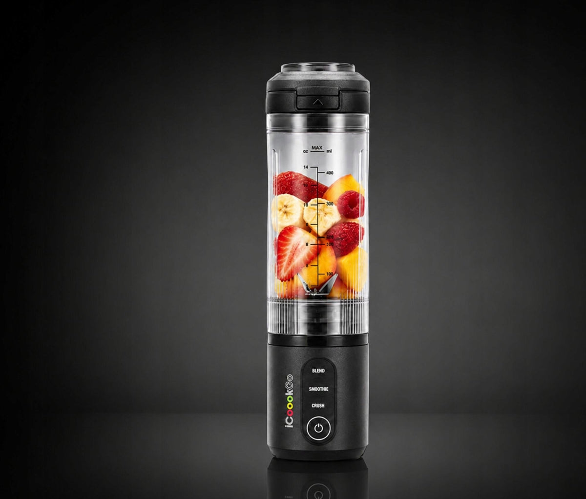 Personal Blender ICOOOK Go MBL-IC-01/G1 Graphite Dominant color gray