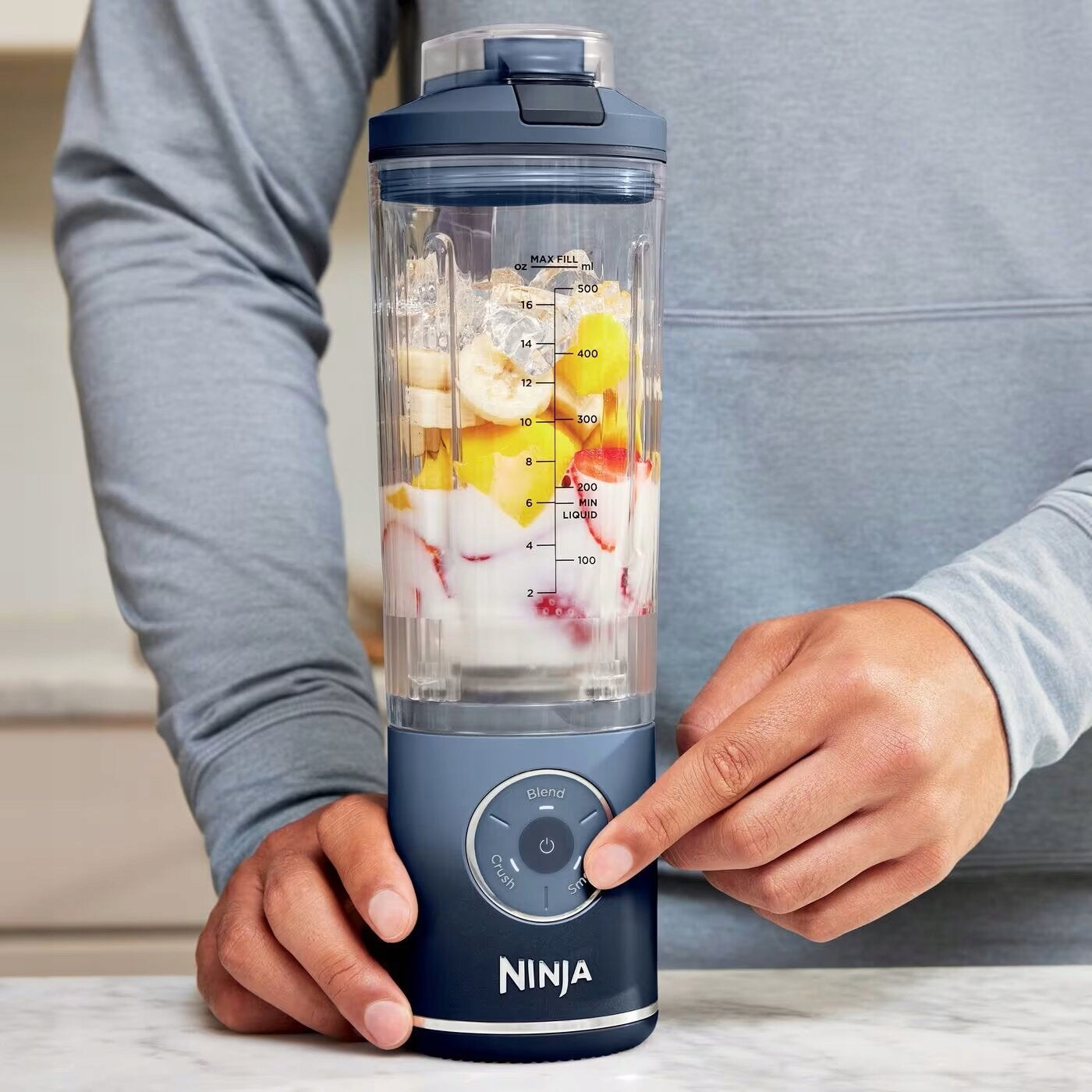 Personal Blender NINJA Blast Max BC251EUNV Blue Wireless Brand Ninja
