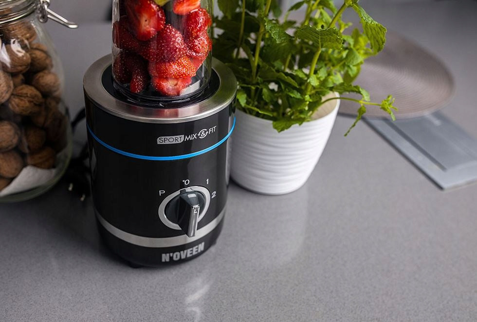 Personal Blender NOVEEN SB1000 2x600ml Smoothie Ice Grinder 300W Manufacturer code NOVEENSB1000