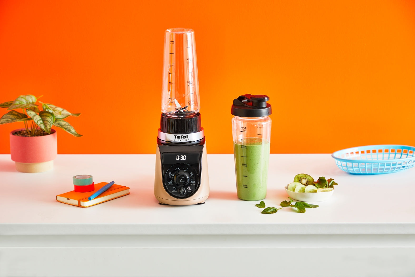 Personal blender Tefal Blend Up BL190AF0 8 programs portable smoothie Rotational speed control no