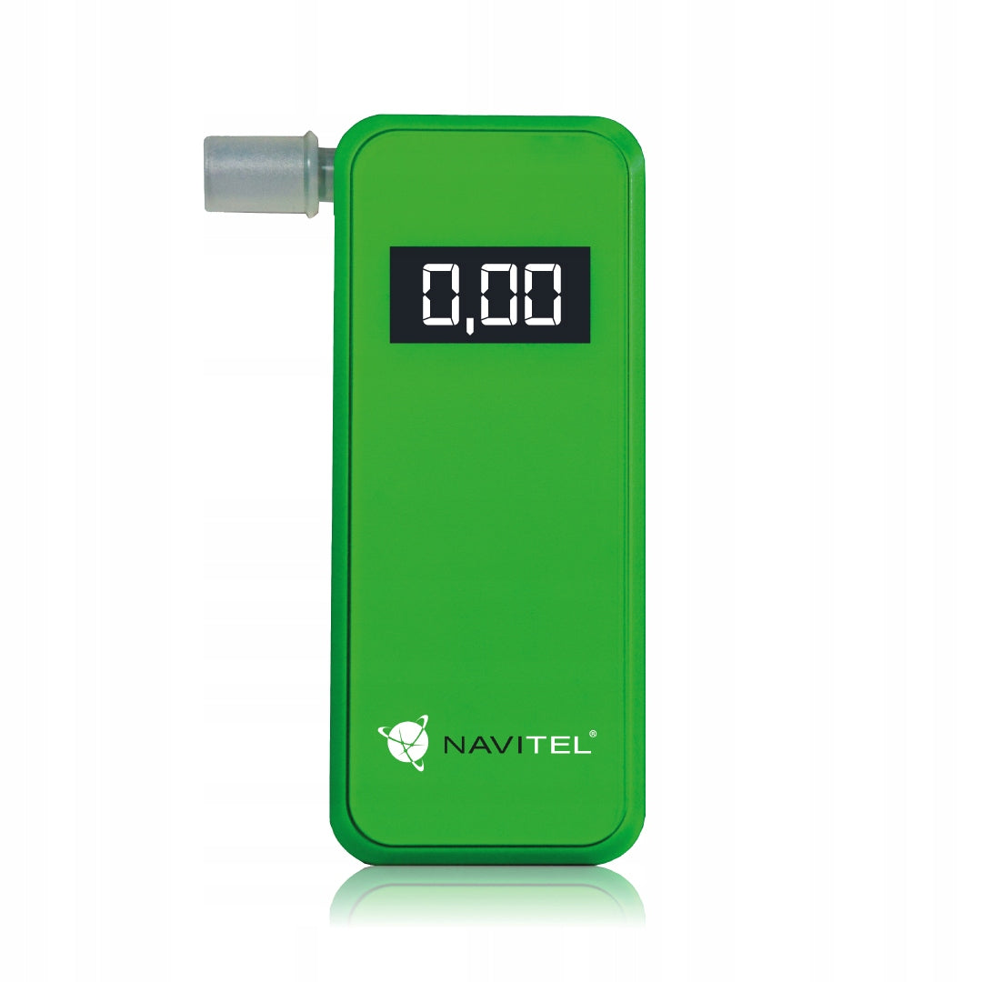 Personal breathalyzer Navitel ALC02 - green +Freebie + CALIBRATION + MOUTHPIECES Manufacturer code ALC 02