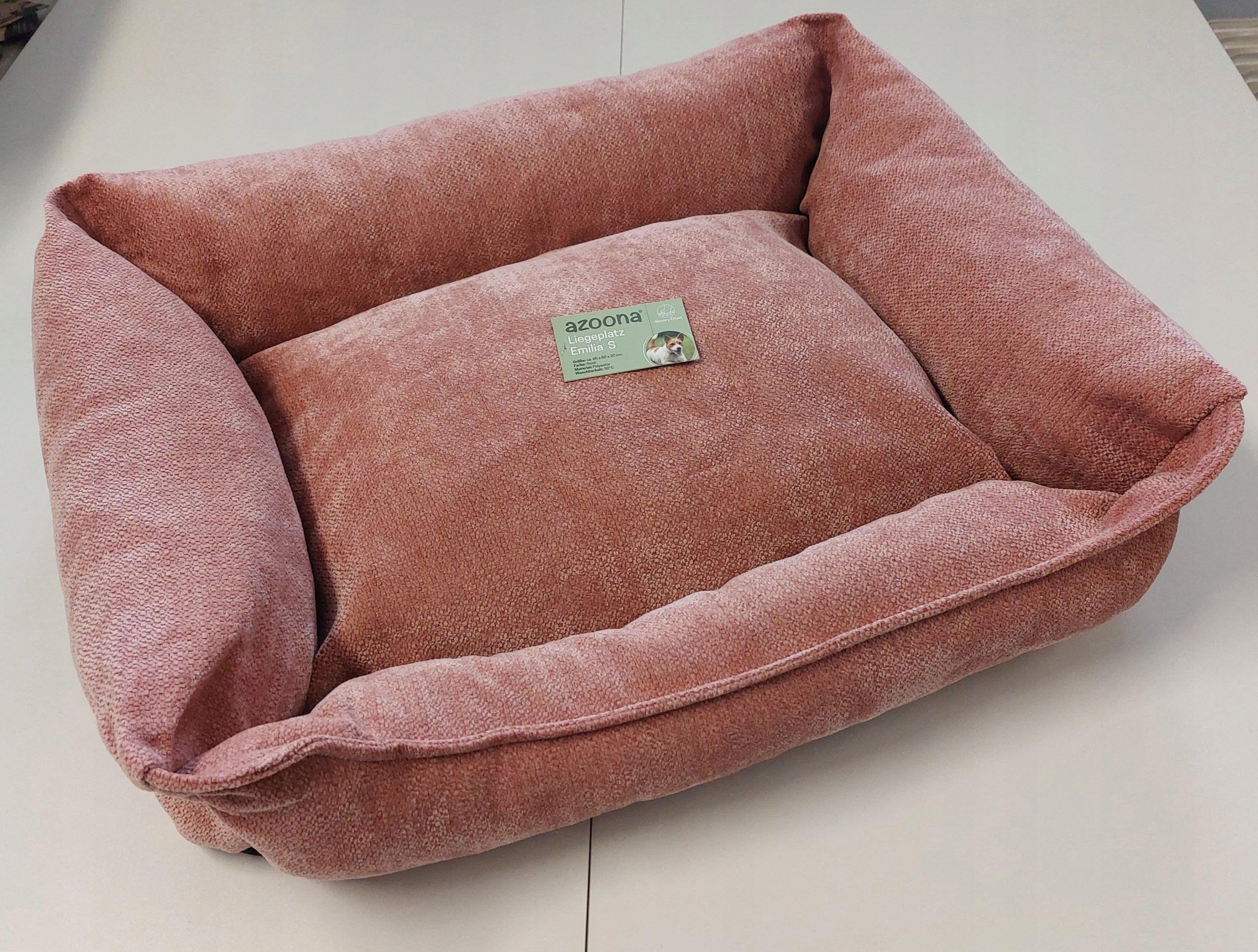 Pet Bed Dog Couch Sun Lounger Bed Playpen 65x50 Pink