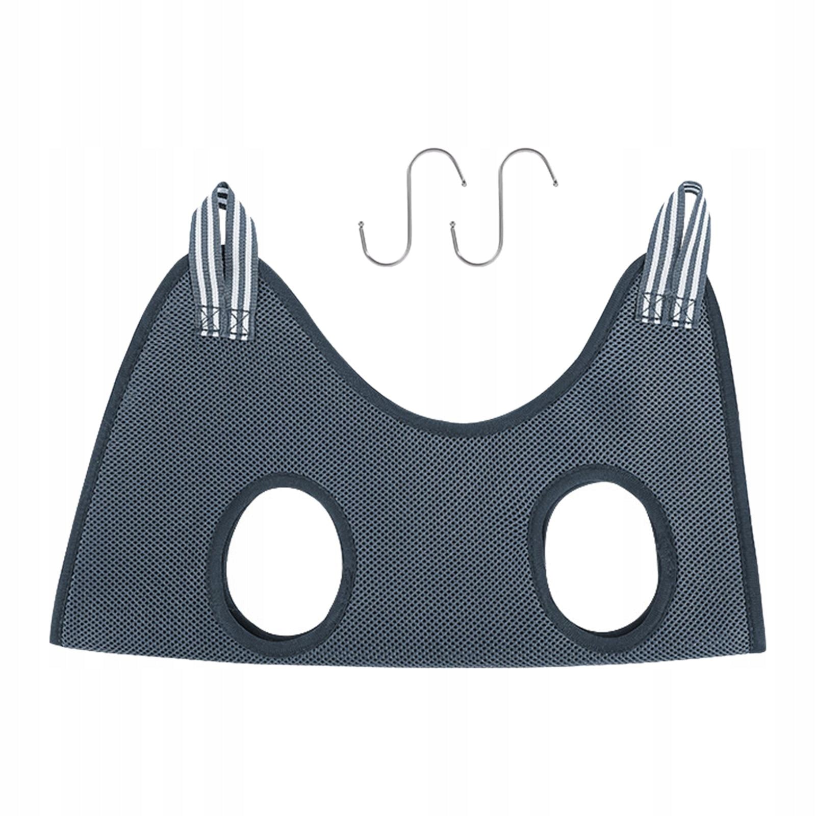 Pet Cat Grooming Hammock Restraint Bag S gray