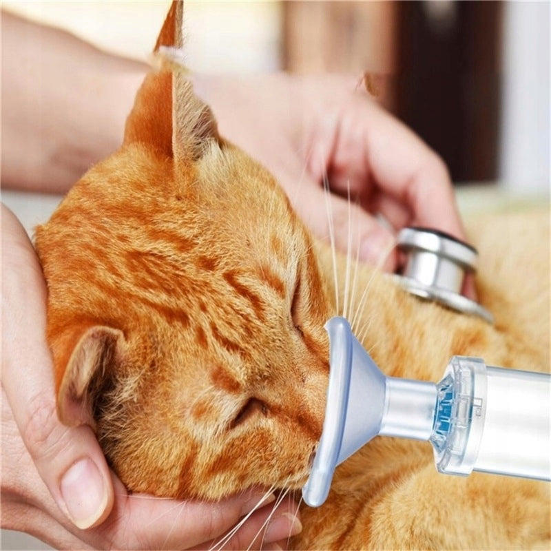 Pet Inhaler Set – 2 Masks, for Cat and Small Dog Packaging status original