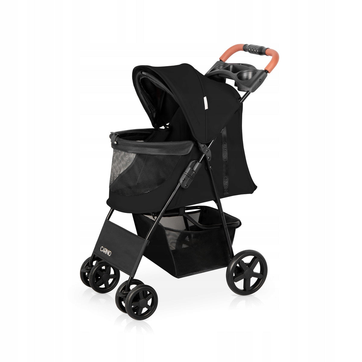 Pet trolley Carinio FINU Carbon 77x45x99 cm to 15 kg Folding Lightweight Manufacturer code WOZEK CARINIO FINU HUNTER 5,5KG