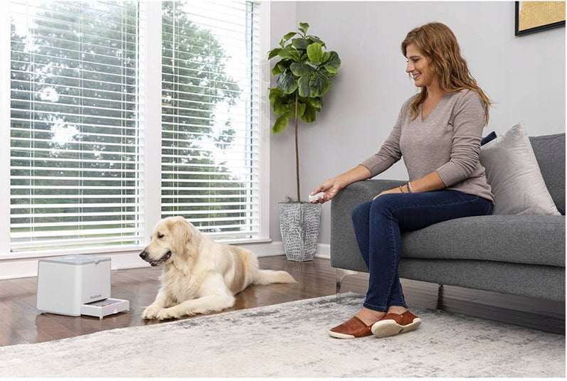 PetSafe Teach & Treat Remote Dog Treat Dispenser for Training Brand PetSafe
