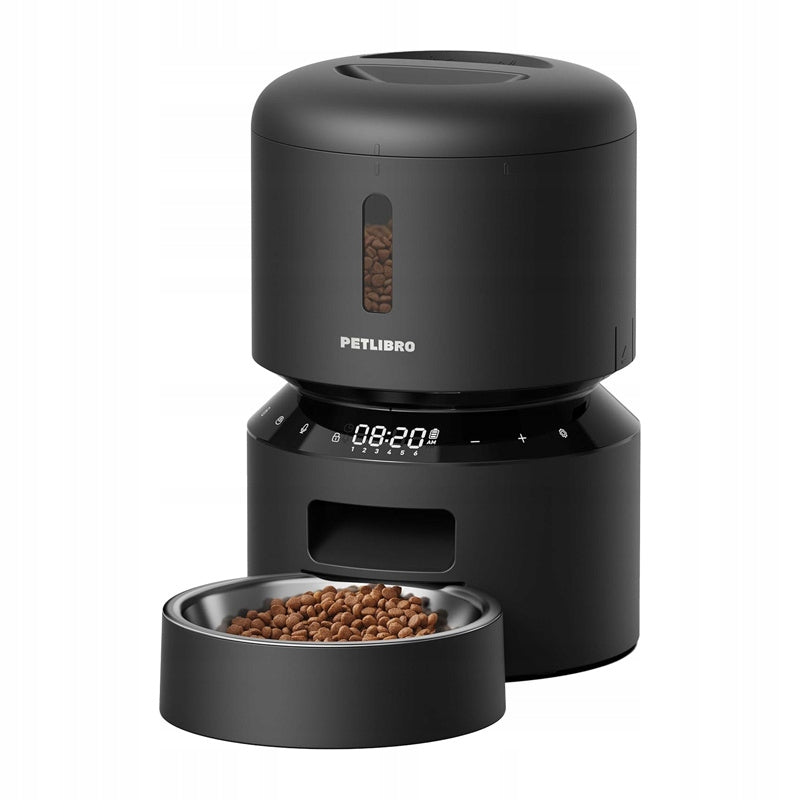 Petlibro Granary 3L Automatic Food Dispenser Black Programmable