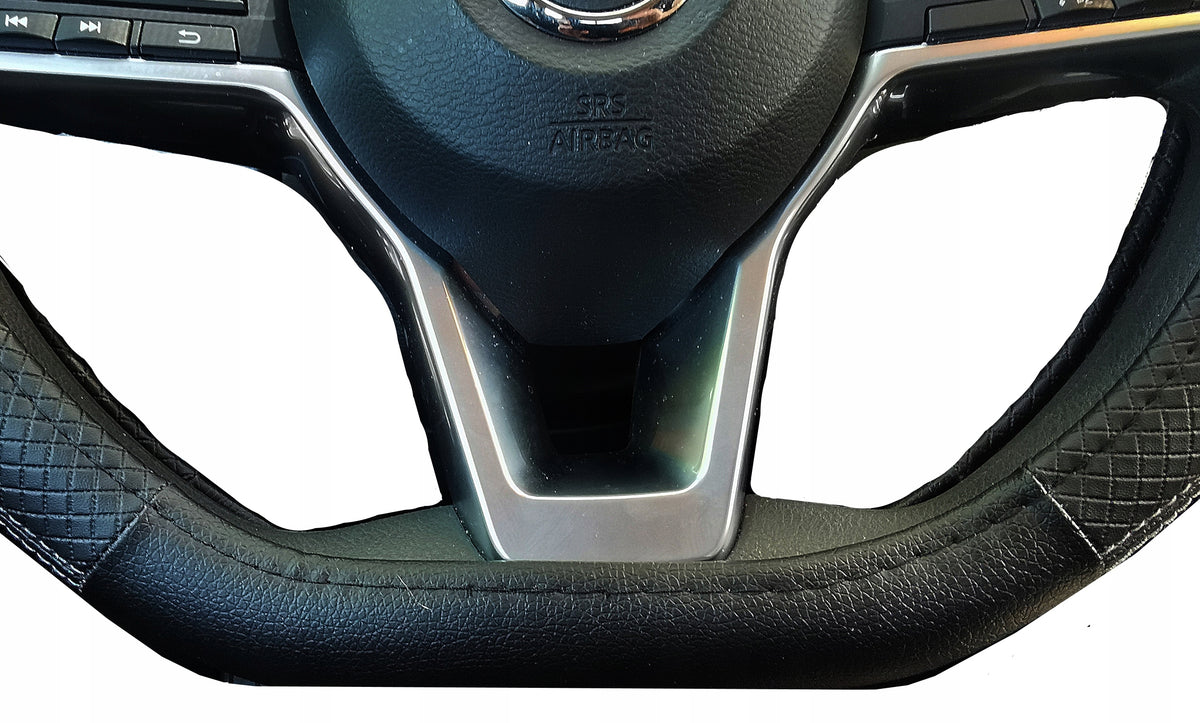 Peugeot 301 steering wheel cover with FLAT BOTTOM