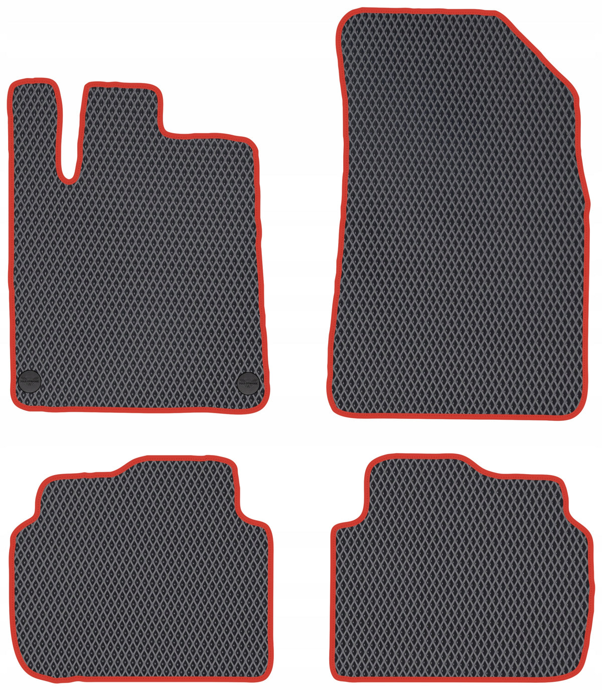 Peugeot 407 2004-2011 EVA Rugs BLACK Manufacturer Max-Dywanik