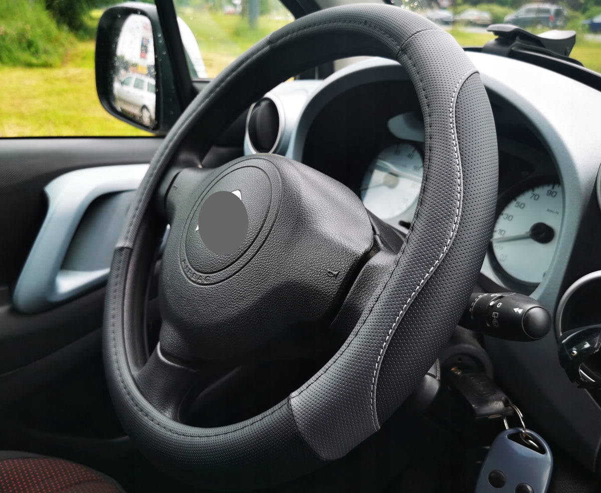 Peugeot Boxer after 2006 Bipper cover for steering wheels black and grey 37-39cm EAN (GTIN) 7039092055370
