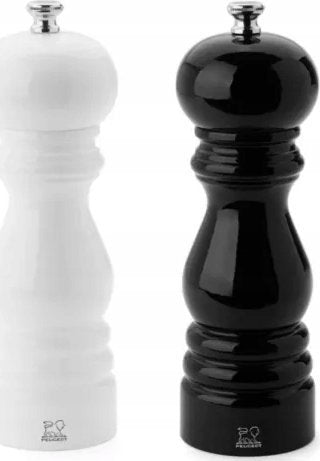 Peugeot Peugeot Paris, Salt & pepper grinder, Wood, Black, White, 180 mm