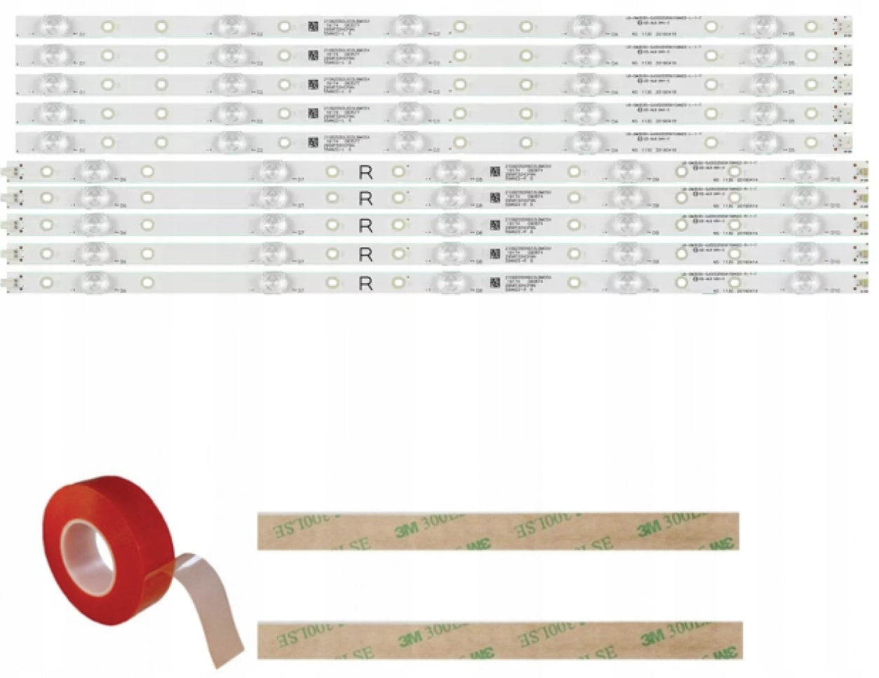 Philips 55PUS7504 55PUS6814 55PUS6754 LED strips