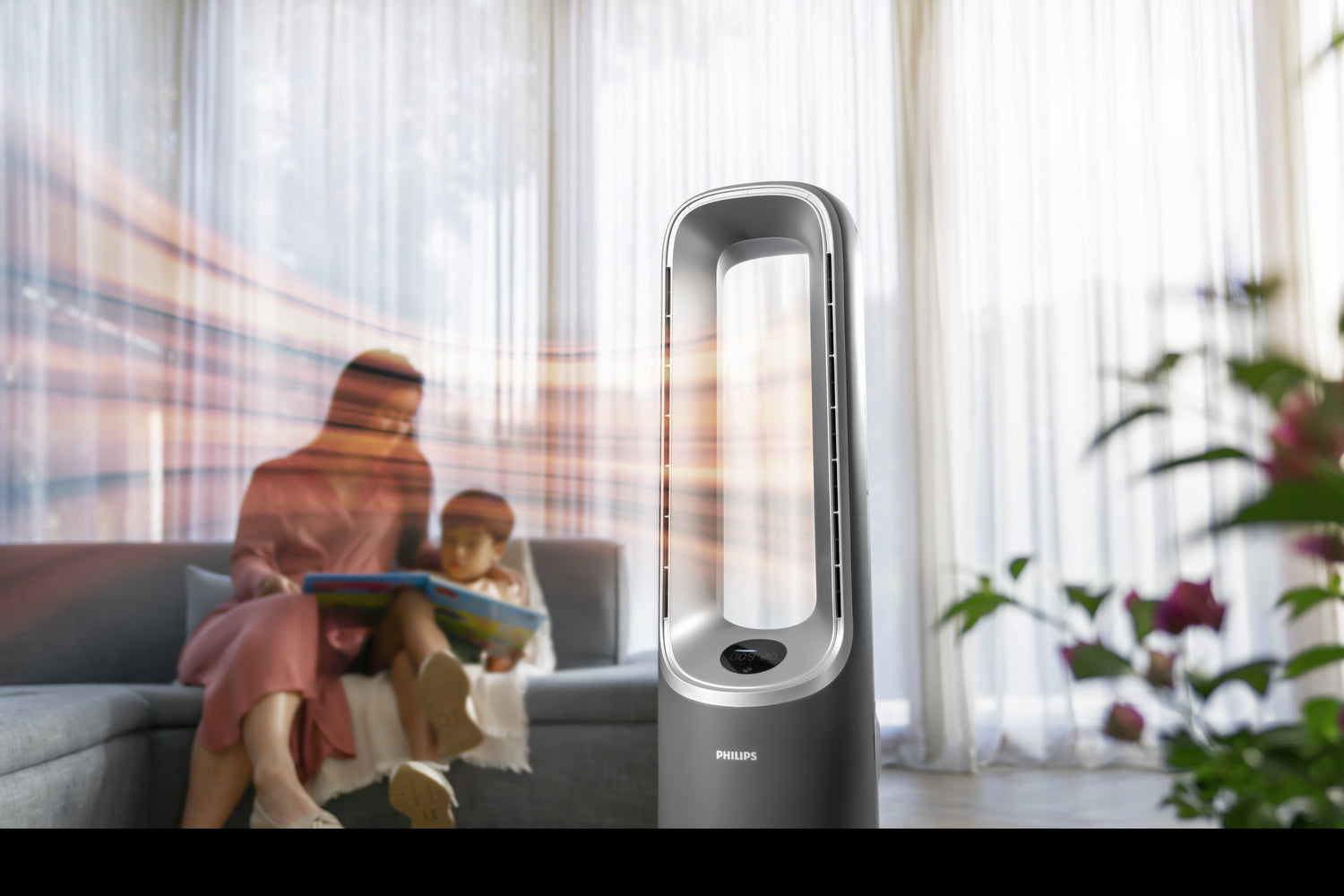 Philips Air Performer 3in1 Fan Air Purifier and HEPA Heater Power 2200 W
