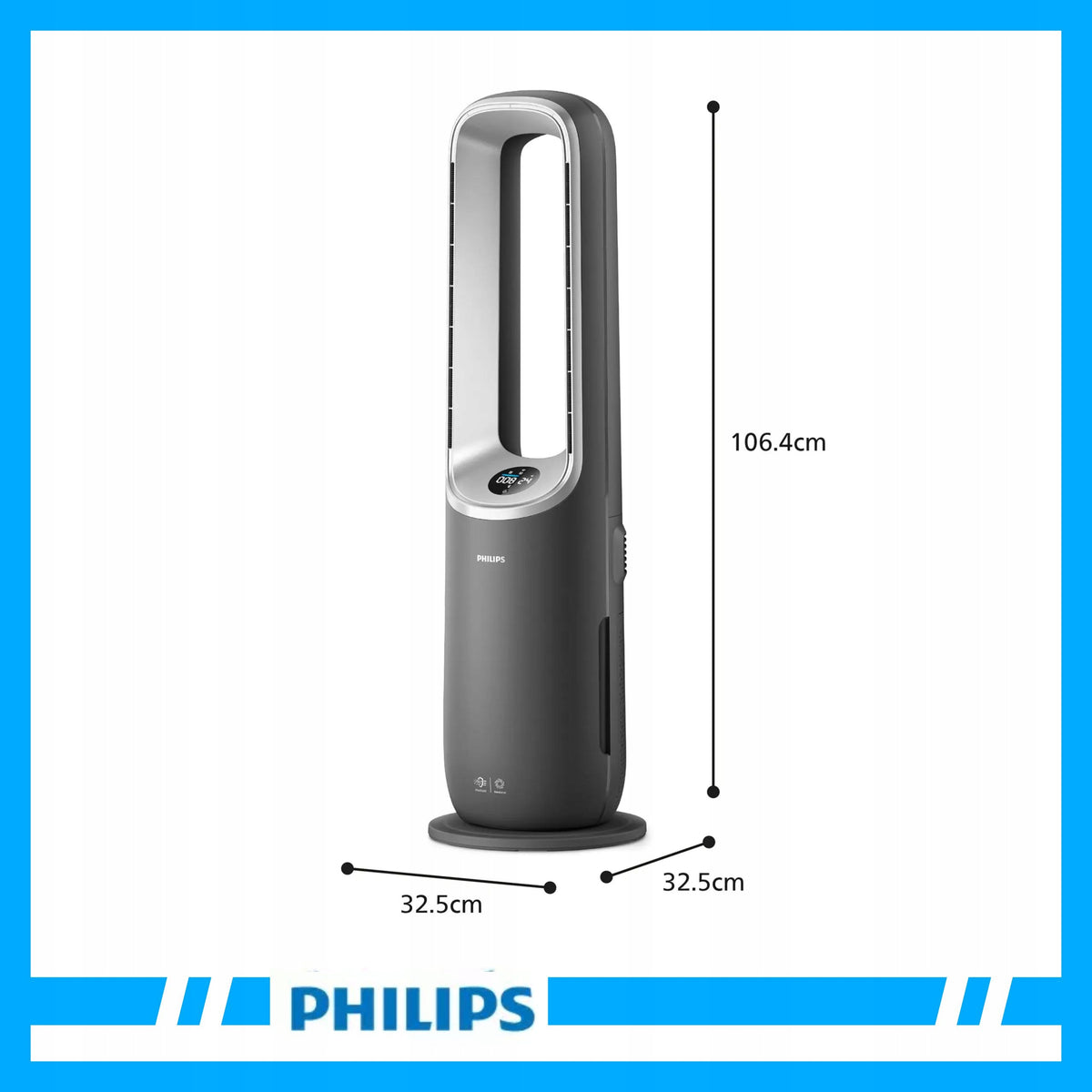 Philips Air Purifier 3in1 Function Fan Heating AMF870/15 Manufacturer code AMF870/15