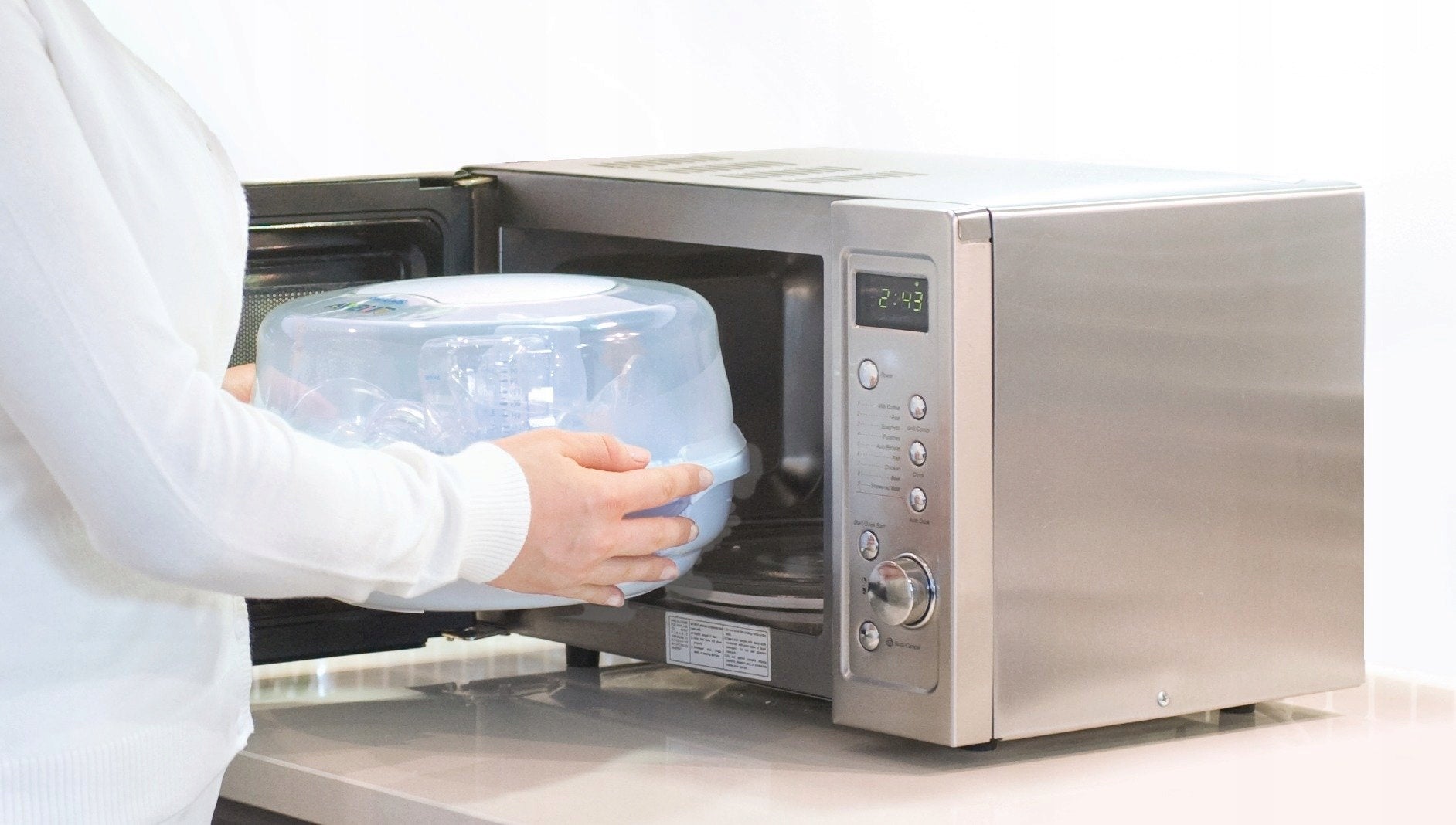 Philips Avent Microwave Steam Bottle Sterilizer SCF281/02 Medical device no