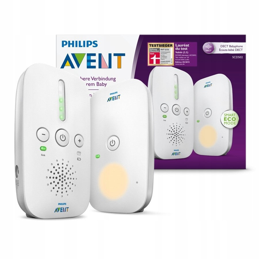 Philips Avent nanny audio SCD502/26 with lamp