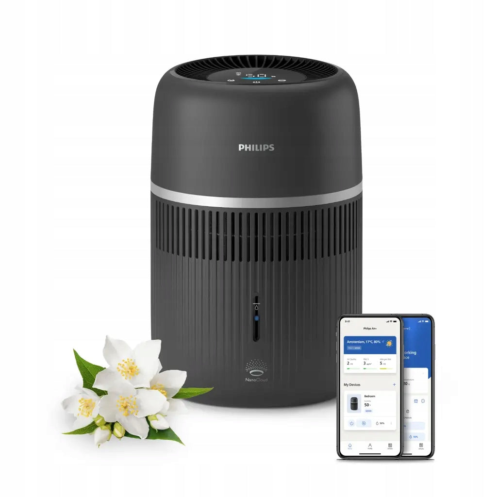 Philips Evaporative Air Humidifier Series 4000 Black 44m2 HU4210/03