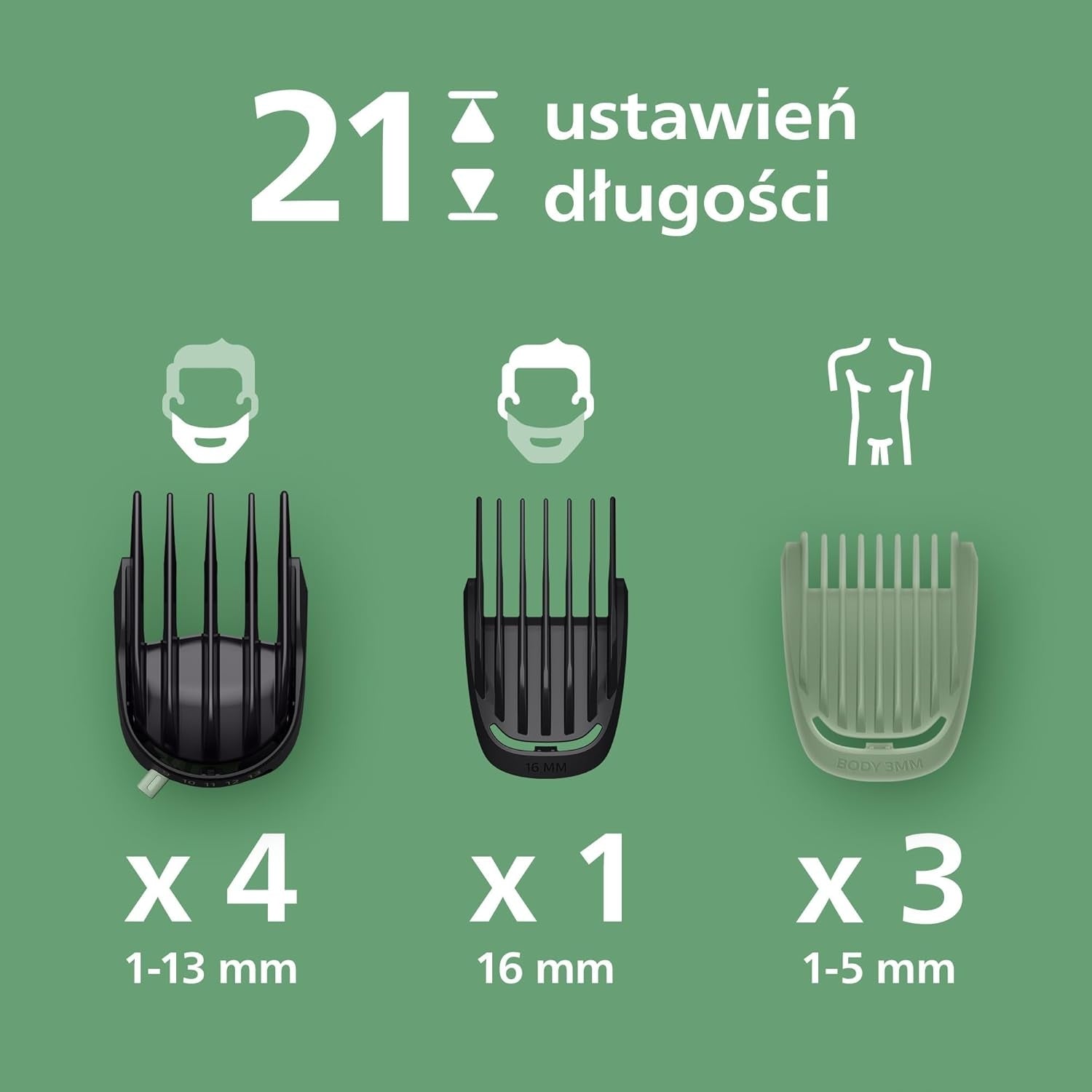 Philips Multigroom All-in-One Trimmer Series 7000 16-Piece Manufacturer code MG7931/15