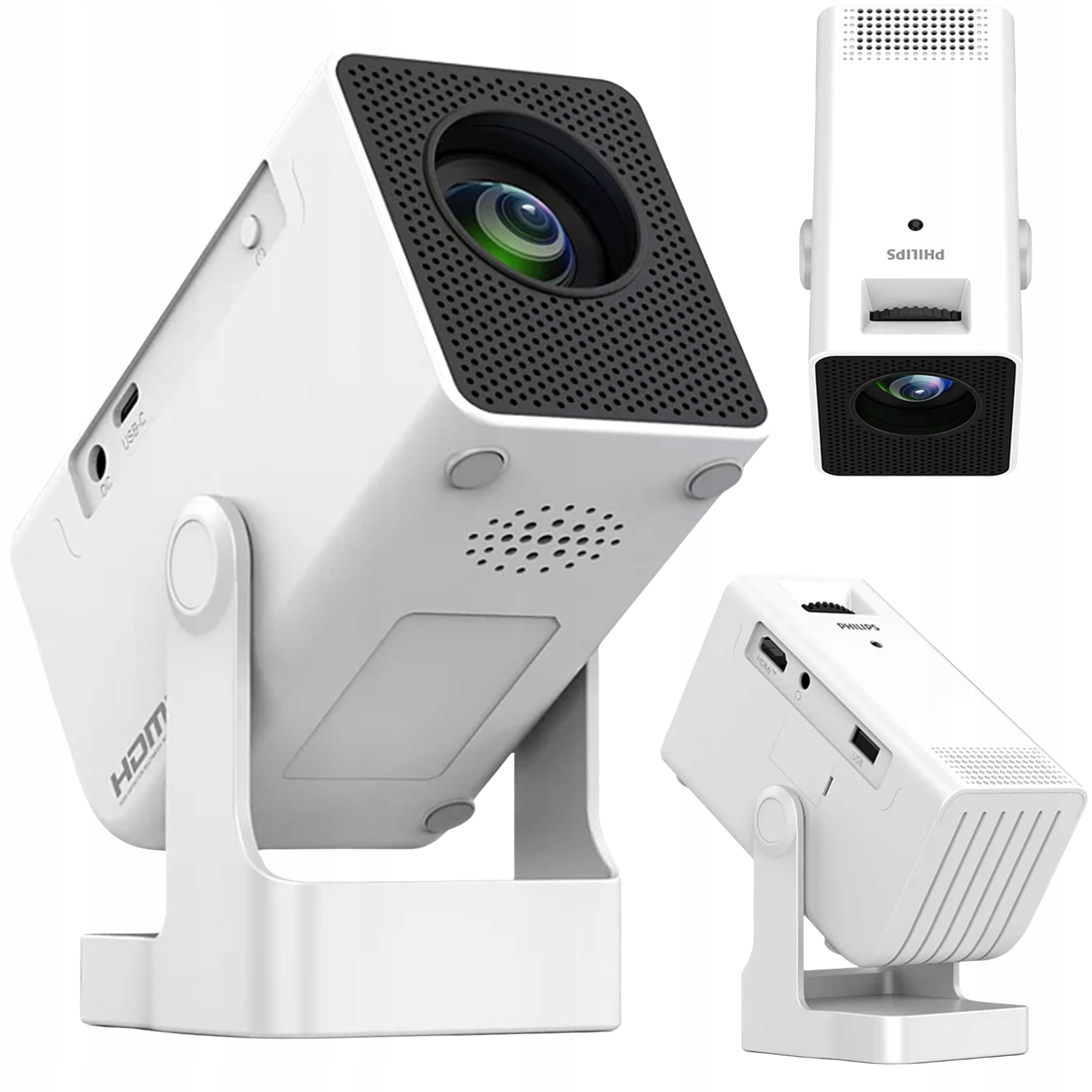 Philips N-140 NeoPix 140 Smart Mini Projector HD 720p 150 ANSI LCD