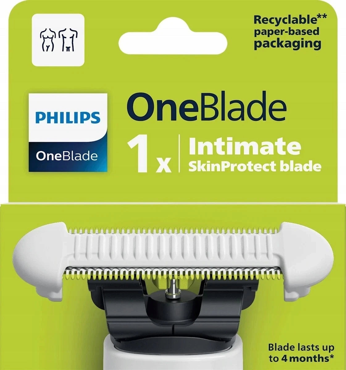Philips OneBlade SkinProtect Intimate Shaving Blade QP25xx–QP28xx Brand no brand