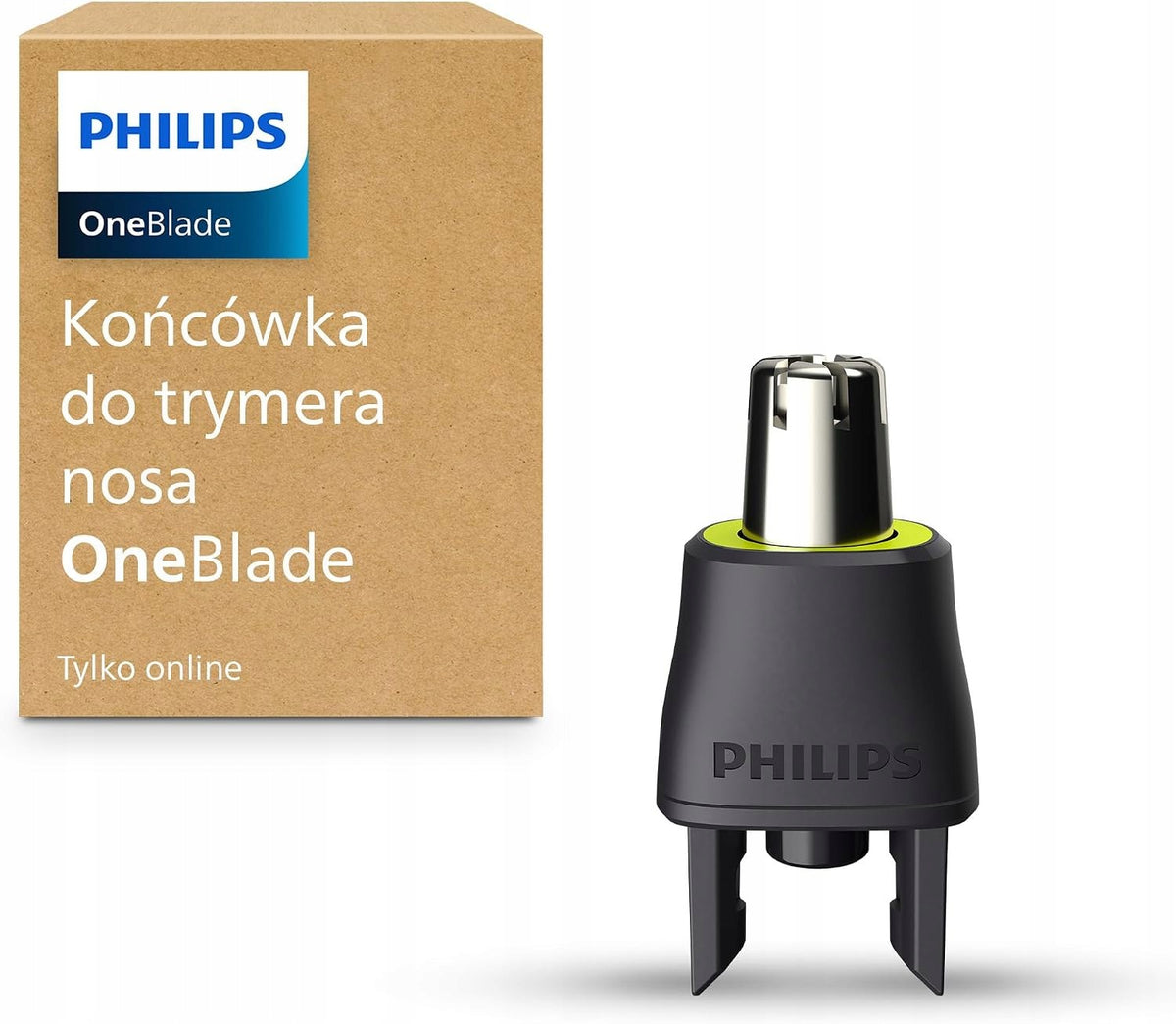 Philips OneBlade nose trimmer cap, compatible with all handle