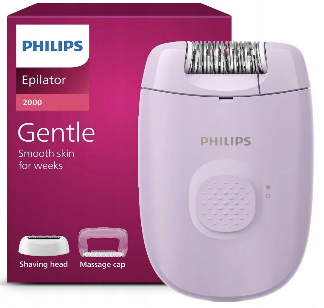 Philips Series 2000 BRE237/00 Epilator Shaver for Women