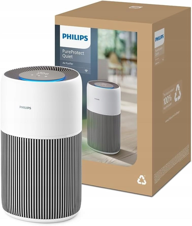 Philips Series 2200 HEPA + Carbon Air Purifier up to 104m² AC2210/10 Packaging status original