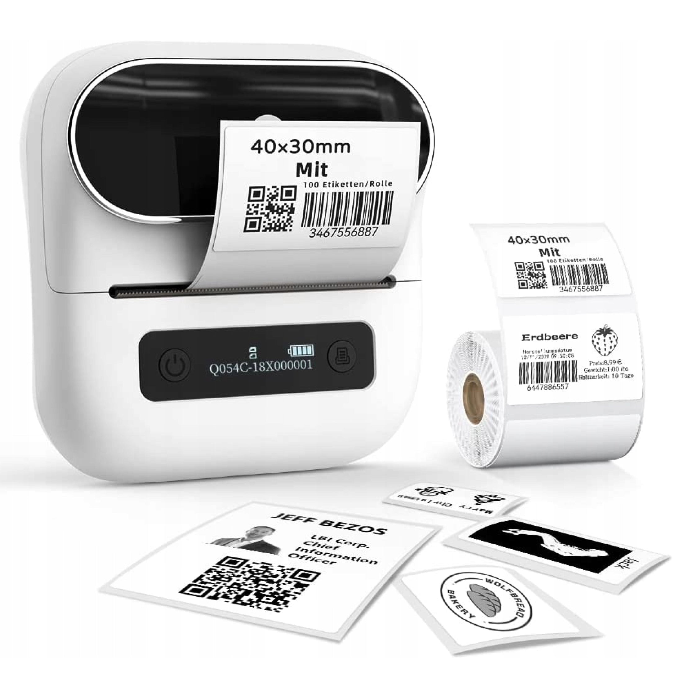 Phomemo M220 mini thermal printer self-adhesive sticker labels 80mm Manufacturer Phomemo