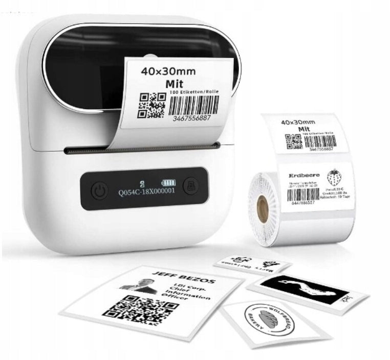 Phomemo M220 mini thermal printer self-adhesive sticker labels 80mm