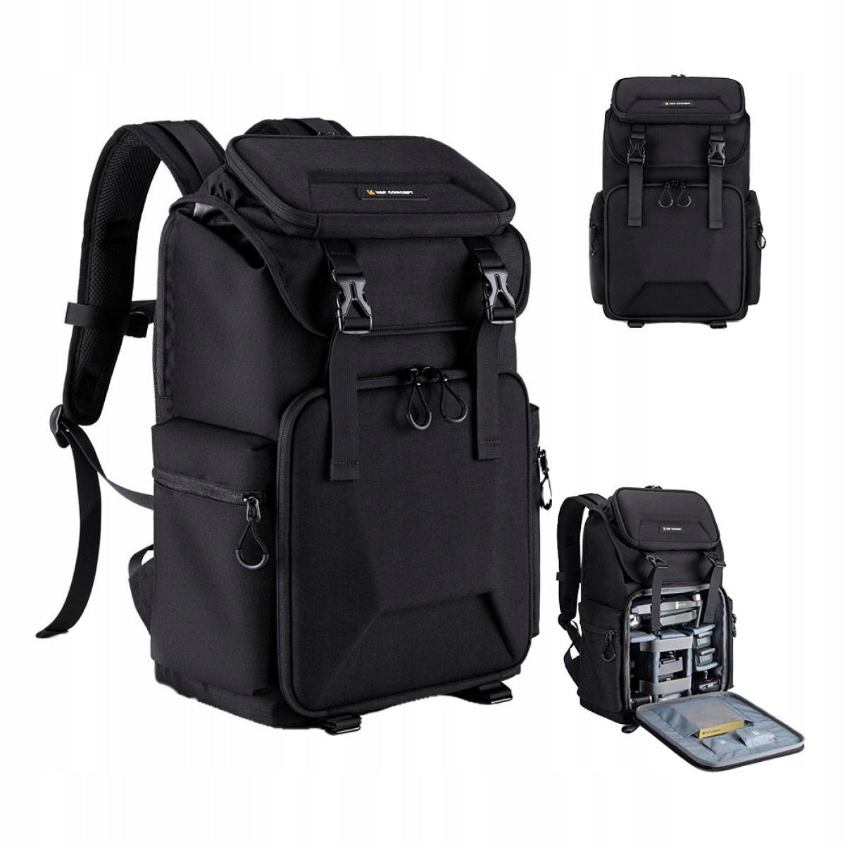 Photo BACKPACK FOR CAMERA LAPTOP CAMERA TRAVEL TRIPOD K&F