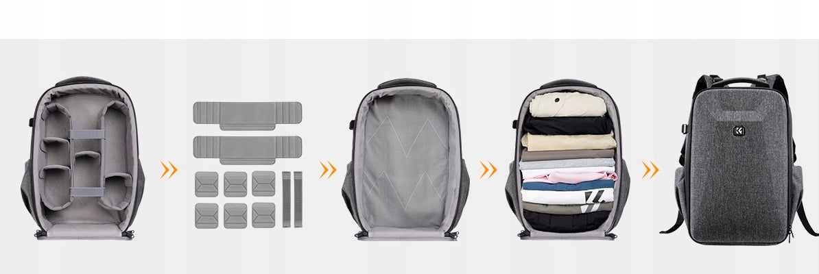 Photo BACKPACK for CAMERA Laptop Camera Tripod Drone Tourist 22L Manufacturer code 101978