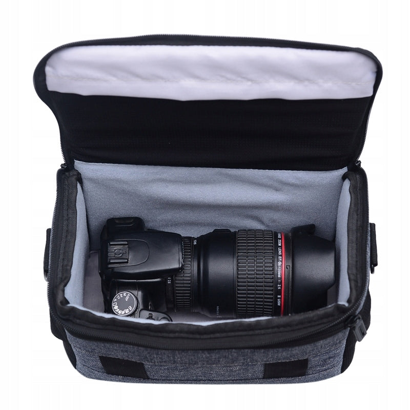 Photo Bag Puluz shoulder for camera cover case Grey