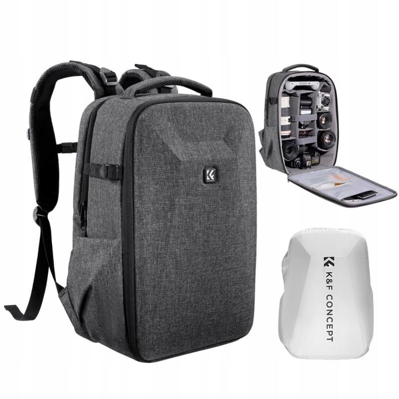 Photo backpack K&F Concept 22 l, grey KF13.134V4